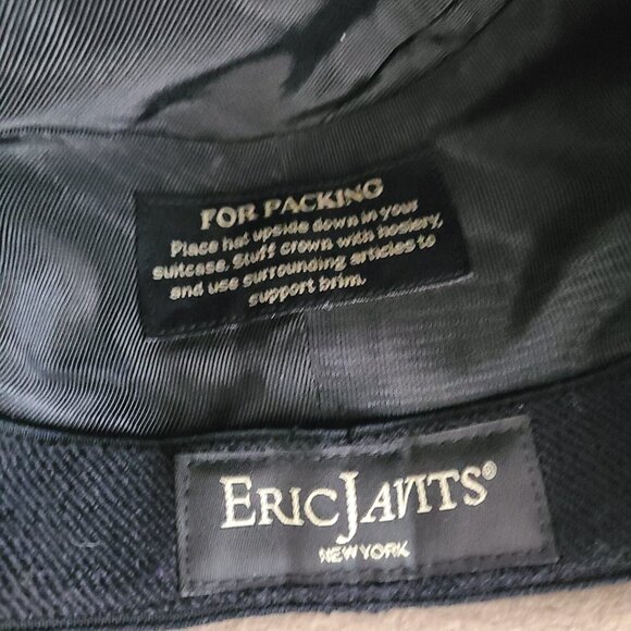 Eric Javits Women\'s Wide Brim Fedora Hat Gray One Size main image 9